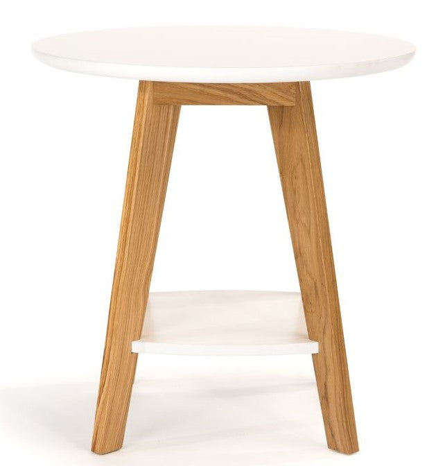 Woodman - Kensal Side Table - White