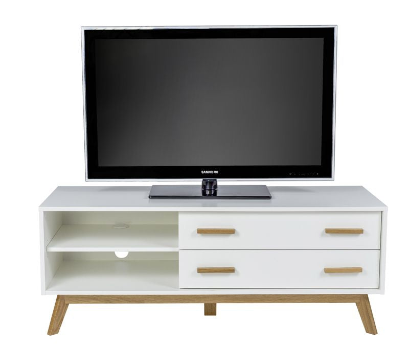 Woodman - Kensal TV Table - White