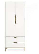 Woodman Kobe Wardrobe w. 2 doors - White