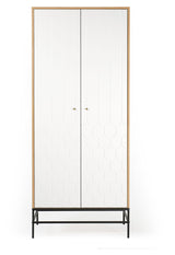 Woodman Lia Wardrobe w. 2 doors - White