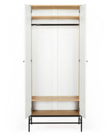 Woodman Lia Wardrobe w. 2 doors - White