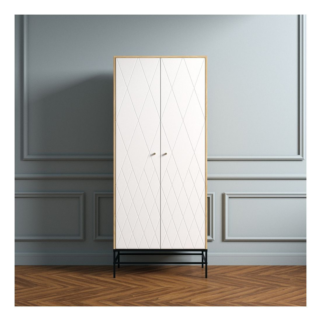 Woodman Mia Wardrobe w. 2 doors - White