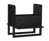 Woodman NewEst Mini Bar Cabinet - Black