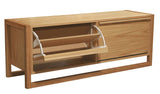 Woodman NewEst Shoe Cabinet - Light Wood