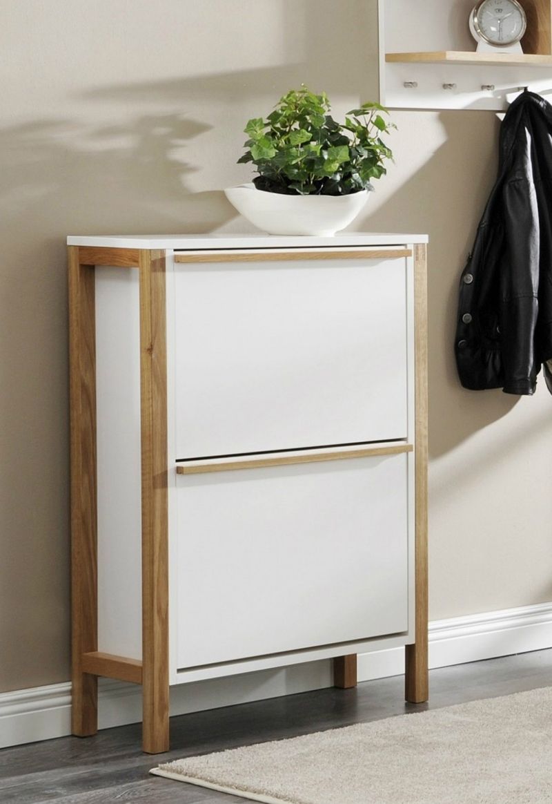 Woodman - Northgate Shoe Cabinet - White w. 2 doors