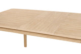 Woodman Skagen Dining table with pull-out - Oak, 140/180x90