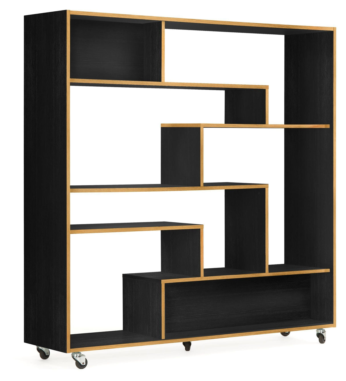 Woodman Southbury Shelf/Room Divider - Black/Light Tree