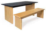 Stripe Bench 150, Oak