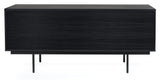 Woodman Stripe Sideboard - Oak/Black