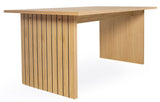 Stripe Dining table, 160x90, Oak veneer