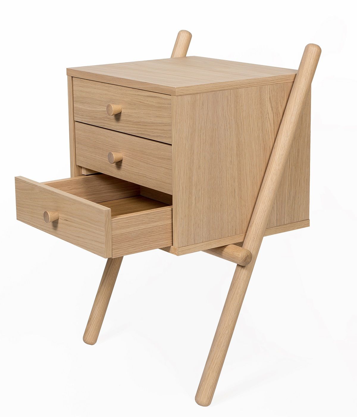 Woodman - Wiru Entrepreneur furniture with 3 drawers - Nature