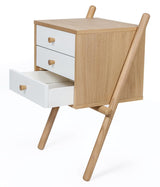 Woodman - Wiru Entrance furniture with 3 drawers - Nature/White