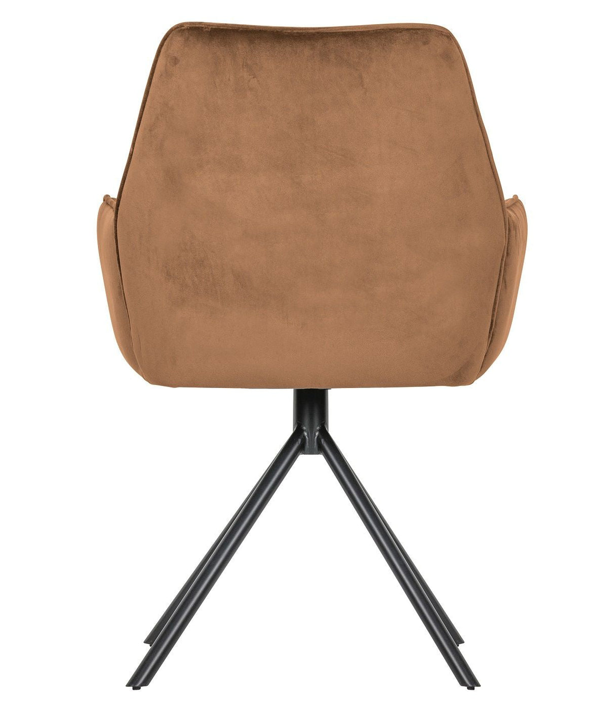 Woood Amber Dining Chair - Caramel Velour