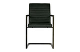 Bass Dining chair w/armrests - Anthracite