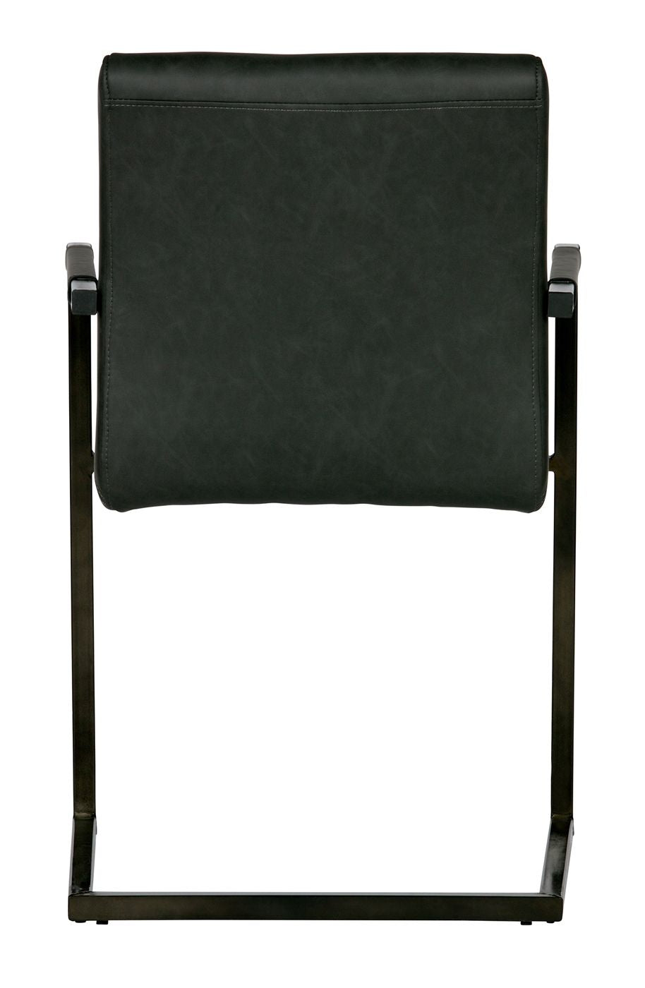 Bass Dining chair w/armrests - Anthracite