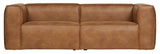 Woood Bean 3.5-pers. Sofa in eco-leather, Cognac