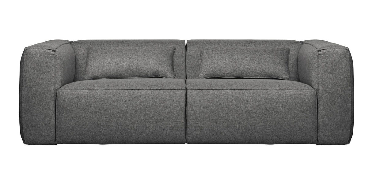 Woood Bean 3.5-seater Sofa with cushions, Gray