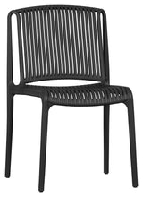 Billie Garden Chair made of plastic, Black