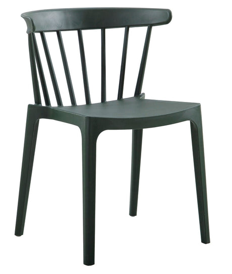 Woood Bliss Dining chair - Army plastic