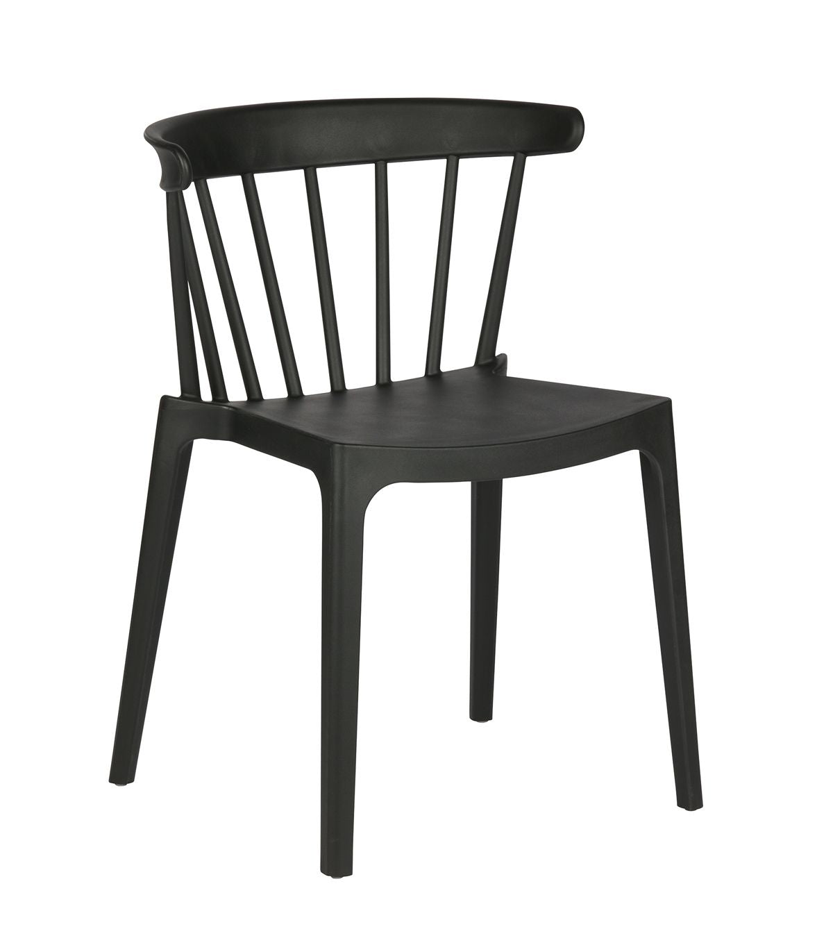 Woood Bliss Dining Chair - Black