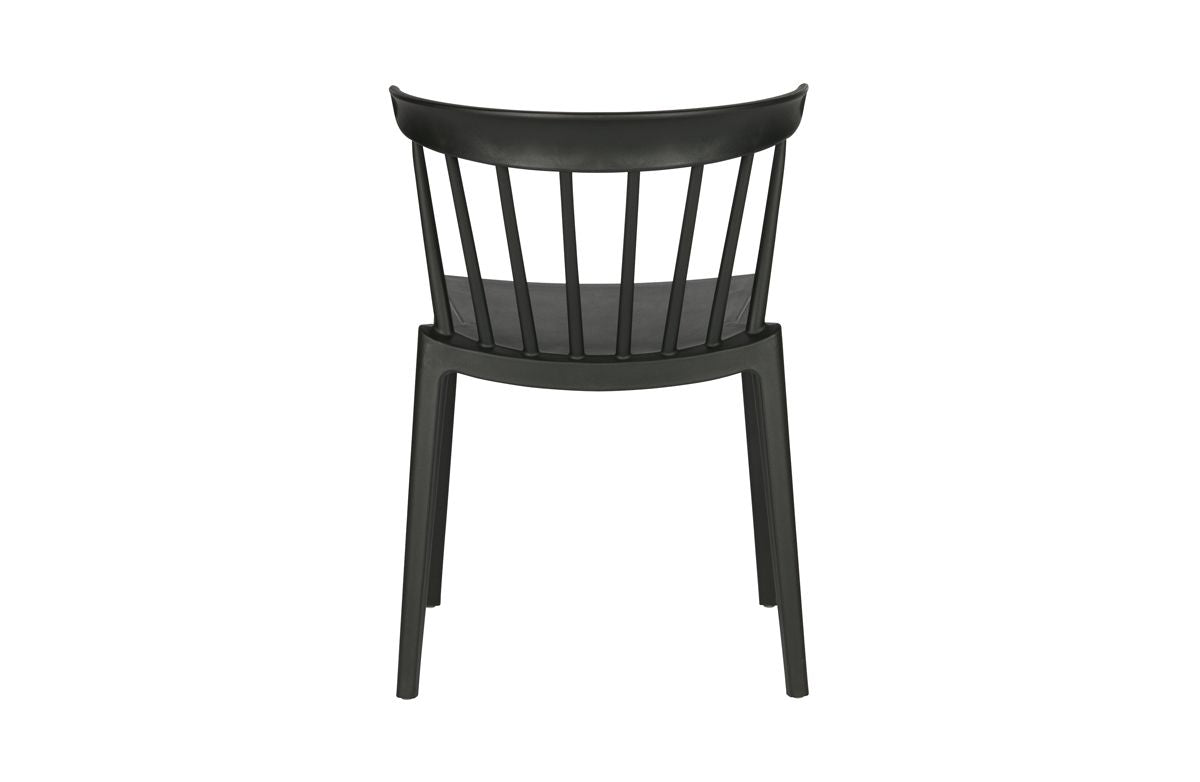 Woood Bliss Dining Chair - Black