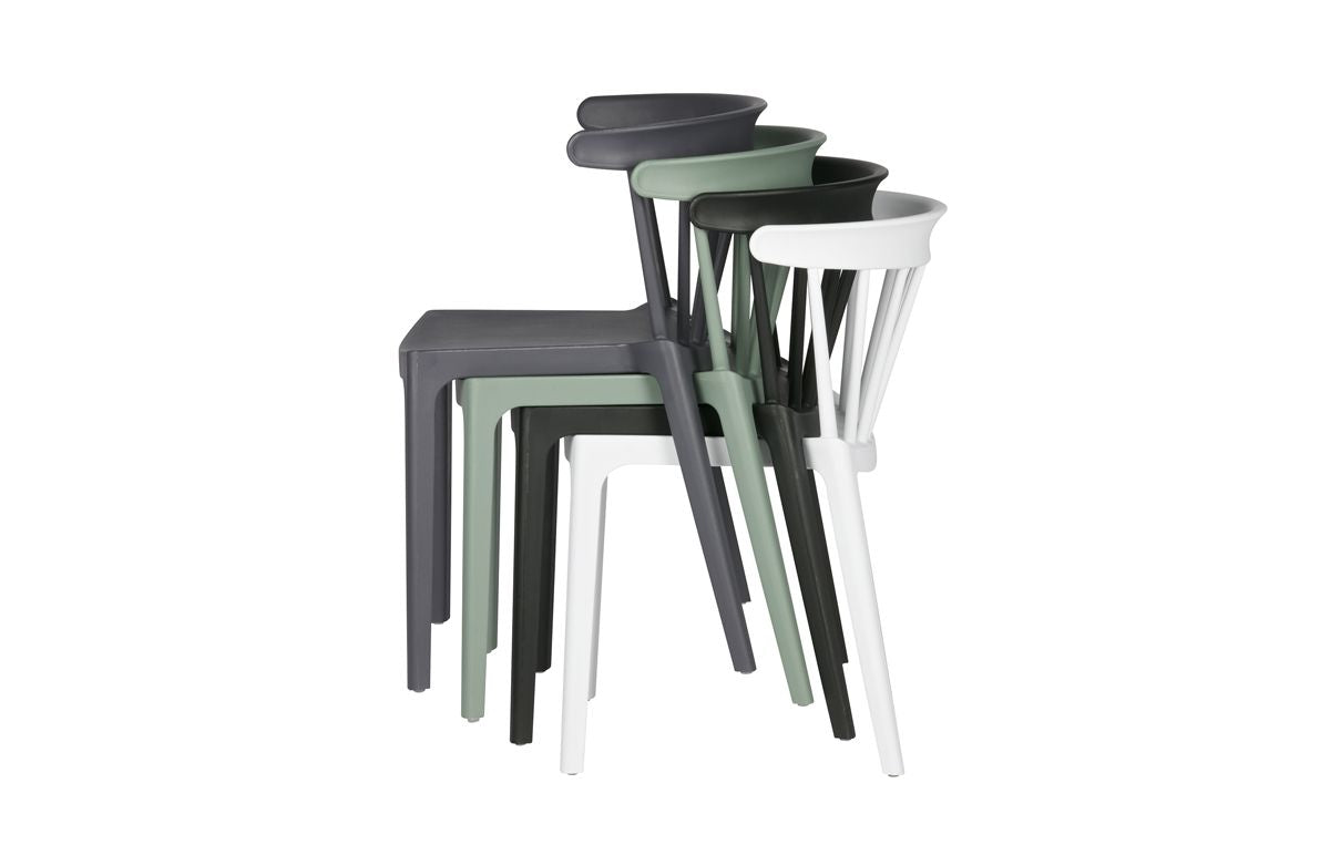 Woood Bliss Dining Chair - Black