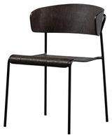 Ciro Dining chair, Brown wood