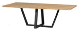 Combi-tablo Dining table with Drenthe legs, Oak/nature, 100x240