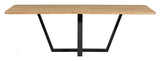 Combi-tablo Dining table with Drenthe legs, Oak/nature, 100x240