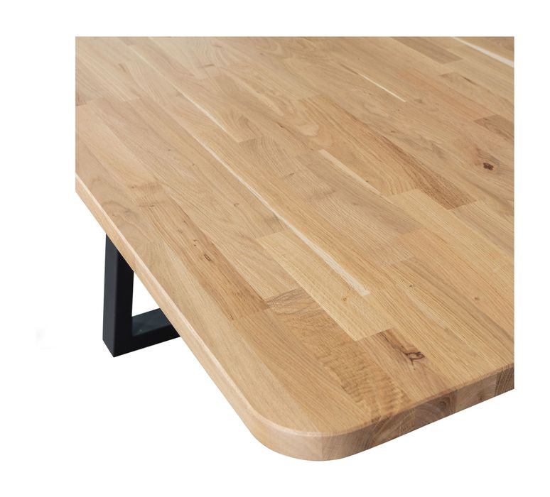 Combi-tablo Dining table with Drenthe legs, Oak/nature, 100x240