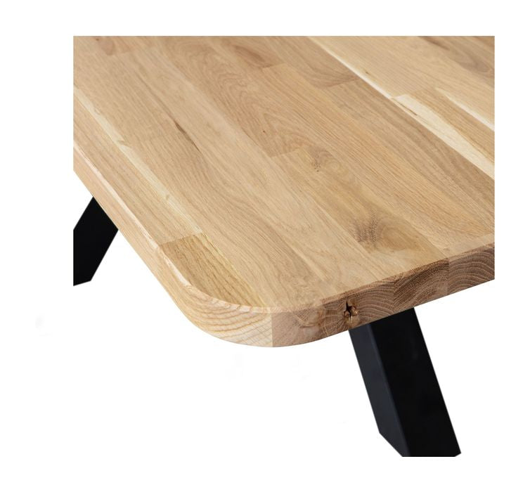 Combi-tablo Dining table with Zeeland legs, Oak/nature, 100x240