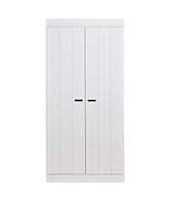 Woood, Connect 2-Door Wardrobe, White