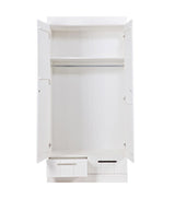 Woood, Connect 3-Door Wardrobe, White