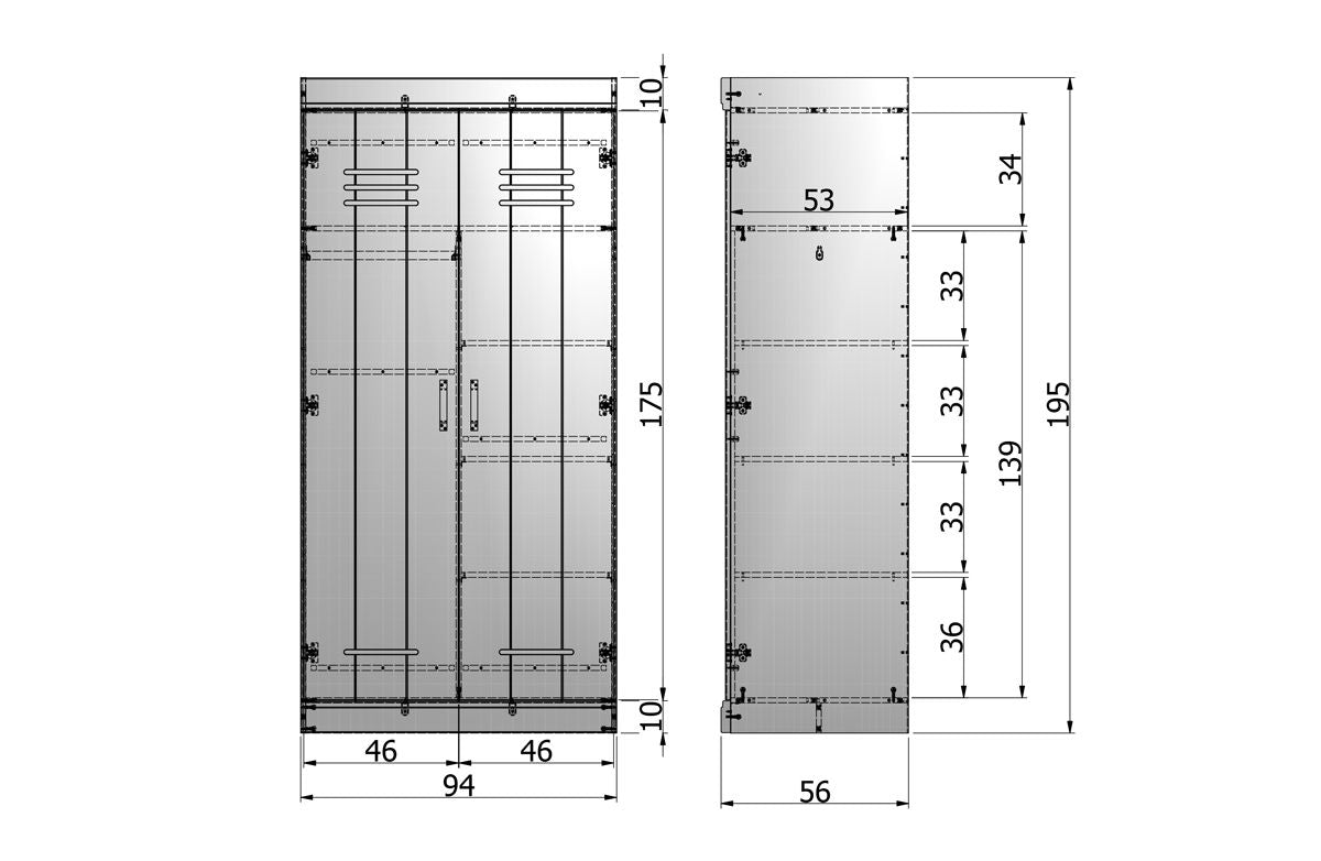 Woood - Connect Shelf insert - White