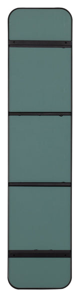 Woood Doutzen Mirror - Black Frame, 170x40