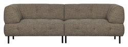 Lloyd 4-pers. Sofa, Dark brown Melange