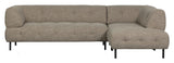 Lloyd Corner sofa, Right, Brown Melange