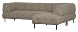 Lloyd Corner sofa, Right, Brown Melange