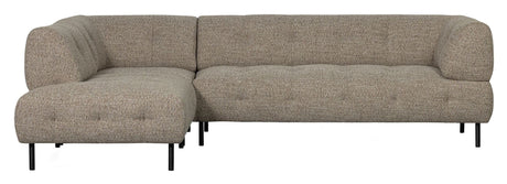 Lloyd Corner sofa, Left, Brown Melange