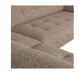 Lloyd Corner sofa, Left, Brown Melange