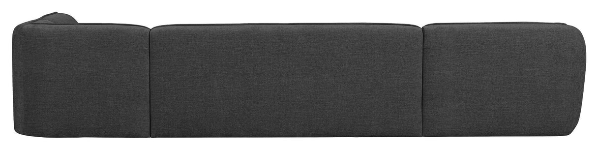 Polly U-sofa, Gray