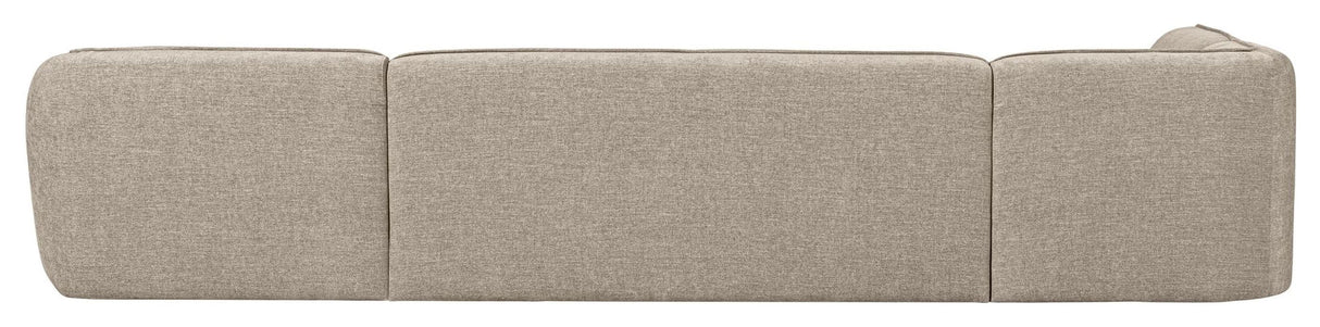 Polly U-sofa, Left facing, Sand