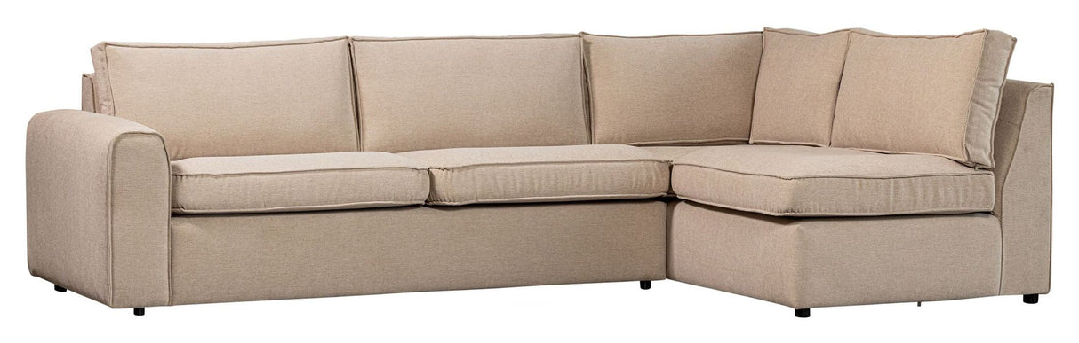 Freek Corner Sofa Right, Beige