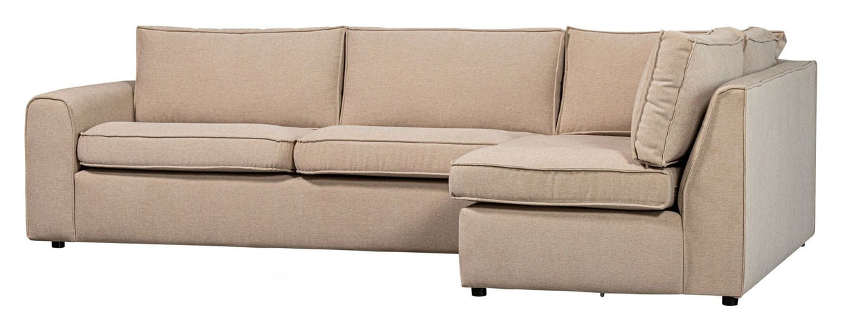 Freek Corner Sofa Right, Beige