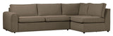 Freek Corner Sofa, Right, Dark Sand