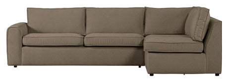 Freek Corner Sofa, Right, Dark Sand