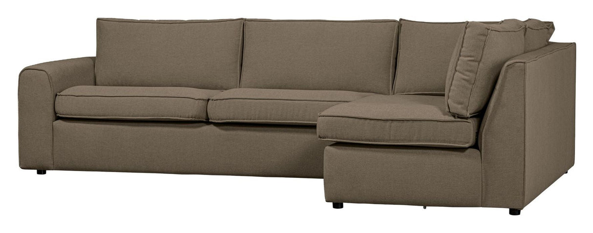 Freek Corner Sofa, Right, Dark Sand