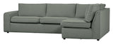 Freek Corner Sofa, Right, Light Denim Blue