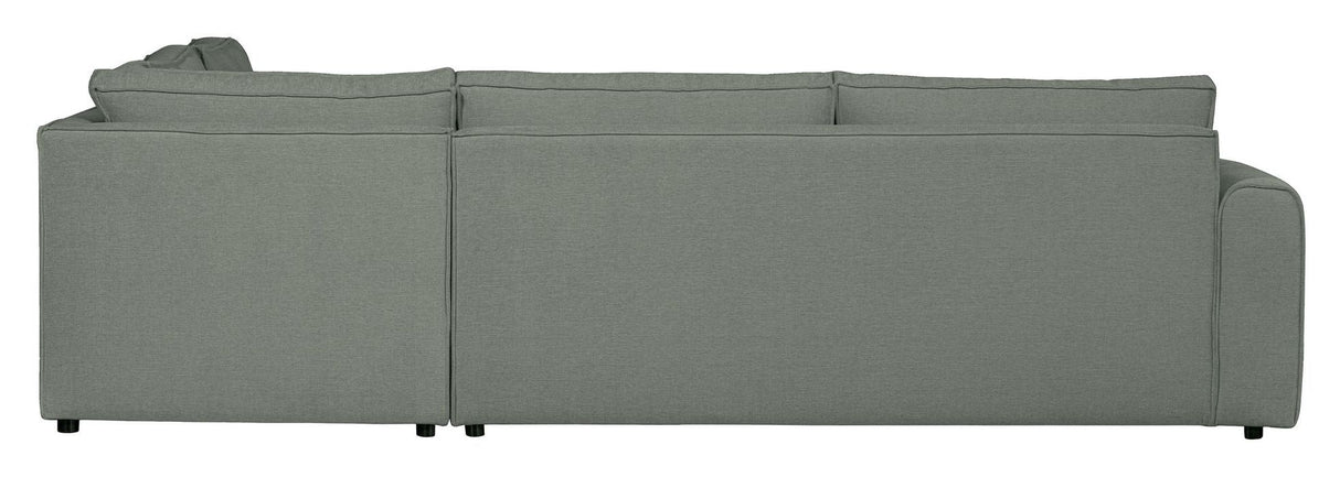 Freek Corner Sofa, Right, Light Denim Blue