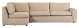 Freek Corner Sofa Left, Beige